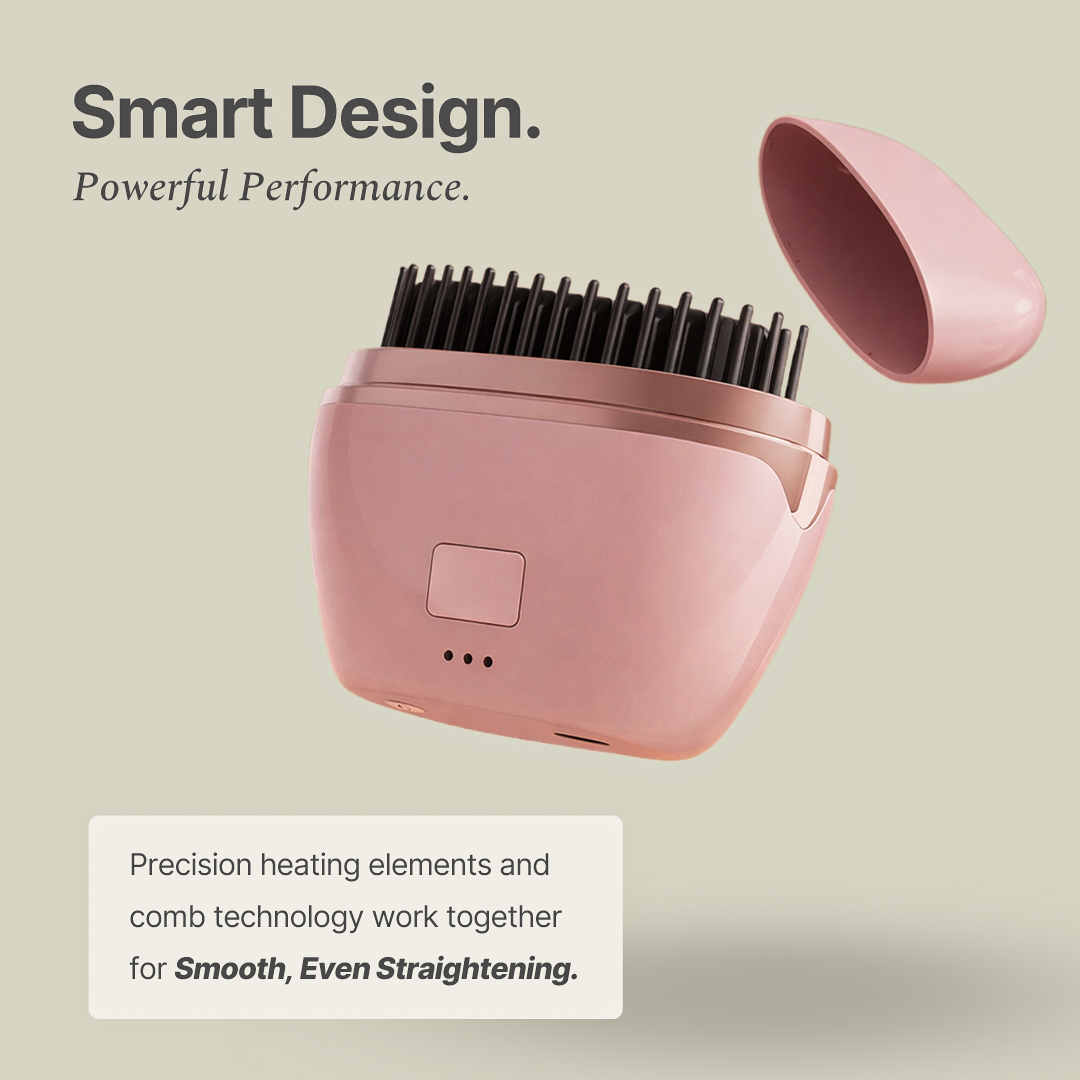 Mini Hair Straightening Comb