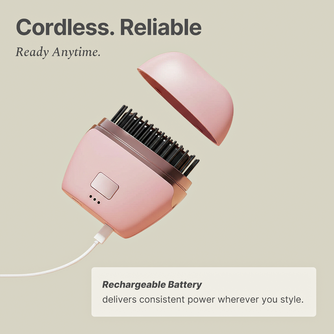 Mini Hair Straightening Comb