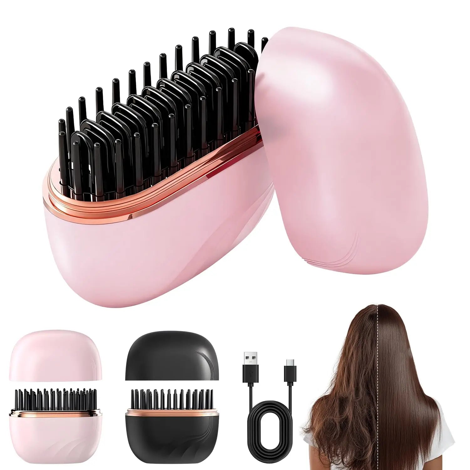 Mini Hair Straightening Comb